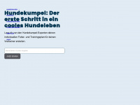 hundekumpel.de Webseite Vorschau