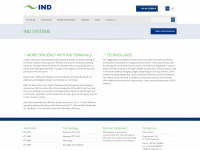 ind-systeme.com Webseite Vorschau