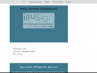 illusign.de Webseite Vorschau