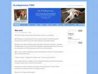 hundepension-fmo.de Webseite Vorschau