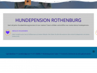 hundepension-rothenburg.de Webseite Vorschau