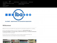iba-lg.de Webseite Vorschau
