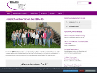 ibahs.de Webseite Vorschau