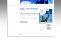 ibb-institut.com Webseite Vorschau