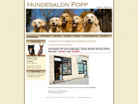 hundesalon-popp.de Webseite Vorschau