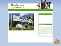 hundeschule-biberach-ev.de Webseite Vorschau