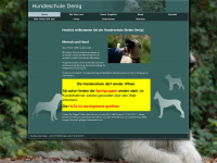 hundeschule-denig.com Webseite Vorschau