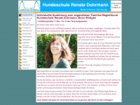 hundeschule-dohrmann.de Webseite Vorschau
