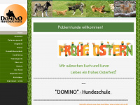 hundeschule-domino.com Webseite Vorschau