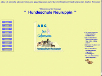 hundeschule-neuruppin.de Webseite Vorschau
