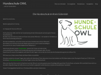 hundeschule-owl.de Webseite Vorschau