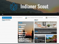 indianer-scout.de Webseite Vorschau