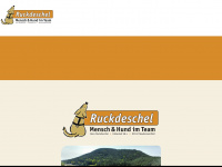 hundeschule-ruckdeschel.de Webseite Vorschau