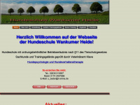 hundeschule-wankumer-heide.de Webseite Vorschau