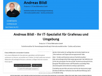 andreas-bildl.de Webseite Vorschau