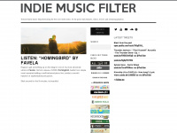 indiemusicfilter.com Webseite Vorschau