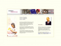 indien-stiftung.de Webseite Vorschau