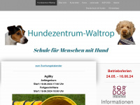 hundezentrum-waltrop.de Webseite Vorschau