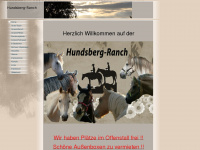 hundsberg-ranch.de Webseite Vorschau