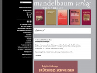 mandelbaum.at Webseite Vorschau