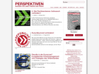perspektiven-online.at Webseite Vorschau