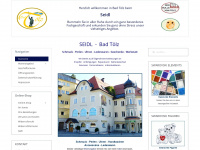 seidl-badtoelz.com Webseite Vorschau