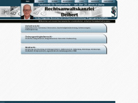 rechtsanwalt-deibert.de Webseite Vorschau