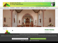 katholische-kirche-poppenhausen.de Webseite Vorschau