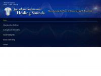 healingsounds.com Webseite Vorschau
