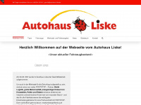 autohaus-liske.de Webseite Vorschau