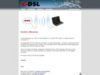 c-dsl.net Webseite Vorschau