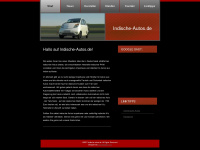 indische-autos.de Webseite Vorschau