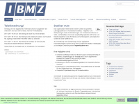 ibmz.eu Webseite Vorschau