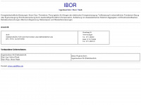ibor-strom.de Webseite Vorschau