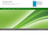 individuelle-medizin-stahl.de Webseite Vorschau