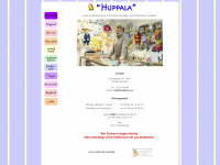 huppala.de Webseite Vorschau