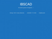ibscad.de Webseite Vorschau