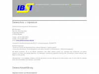 ibsi-neumann.de Webseite Vorschau