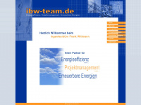 ibw-team.de Webseite Vorschau