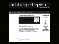 indubio-prokopidu.de Webseite Vorschau