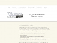 husmannversicherungen.de Webseite Vorschau