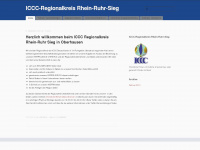 iccc-rrs.net Webseite Vorschau