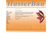 husserbau.de Webseite Vorschau