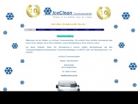 iceclean-co2.de Webseite Vorschau