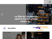 ville-courbevoie.fr Webseite Vorschau