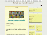 gerhart-hauptmann-grundschule.de Webseite Vorschau