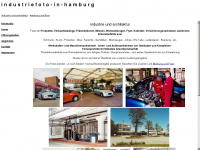 industriefoto-hamburg.de Webseite Vorschau