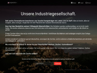 industriegesellschaft.de Webseite Vorschau