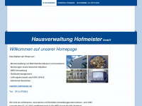 hv-hofmeister.de Webseite Vorschau