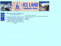 iceland-trekking-nepal.com Webseite Vorschau